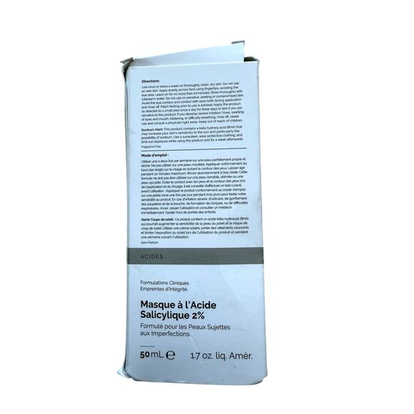 NEW  The Ordinary Salicylic Acid 2% Masque 1.7 fl. oz. - Picture 4 of 6